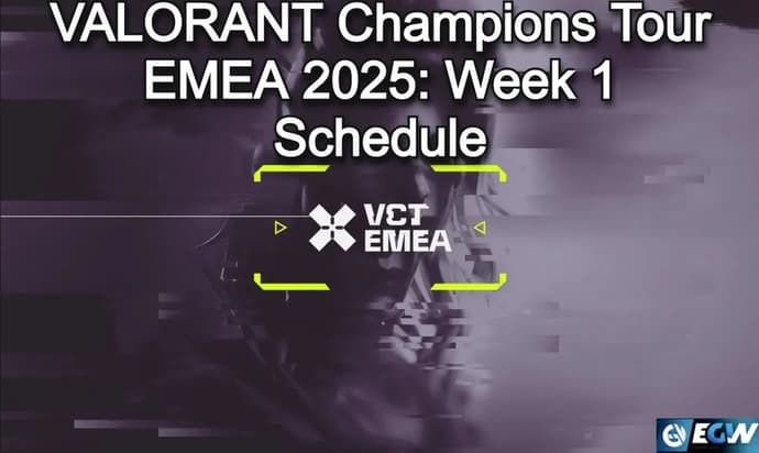 VALORANT Champions Tour EMEA 2025: 1. Hafta Programı