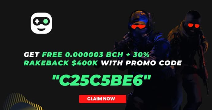 BCH.Games Kupong- og samarbeidskode - "C25C5BE6"