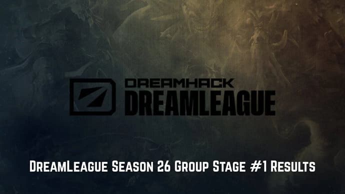 Resultados da Fase de Grupos #1 da DreamLeague Season 26