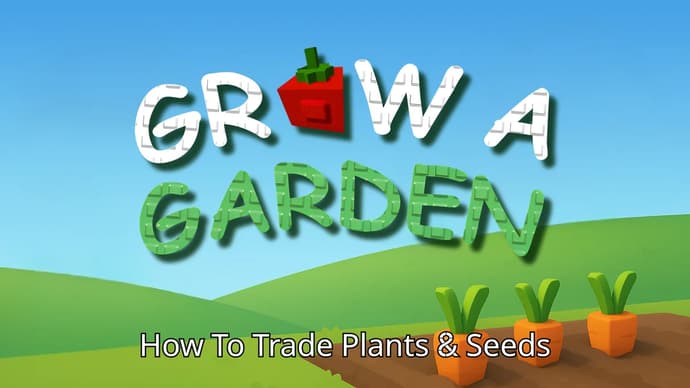 Como trocar plantas e sementes em Grow A Garden Como trocar plantas e sementes em Grow A Garden