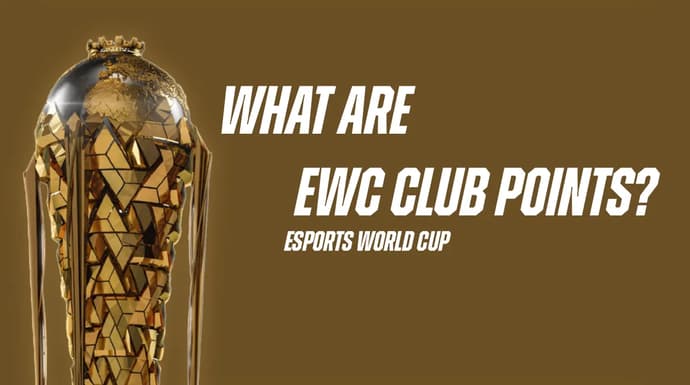 Explicação sobre os pontos globais da Taça do Mundo de Esports 2025