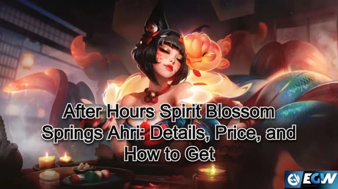 After Hours Spirit Blossom Springs Ahri: yksityiskohdat, hinta ja miten saat