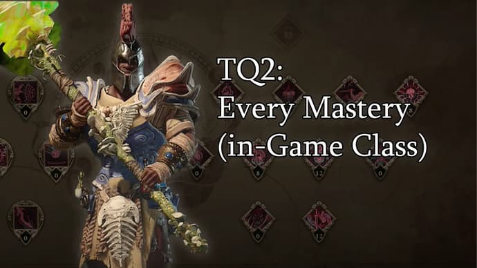 Titan Quest 2 Erken Erişim'deki Her Sınıf (Ustalık)