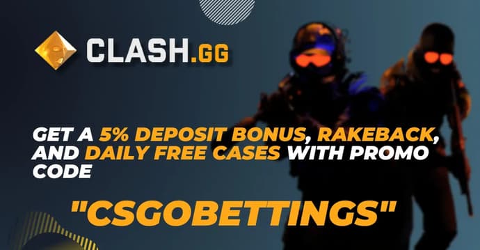 Latest Clash.gg Promotional Code "CSGOBETTINGS"