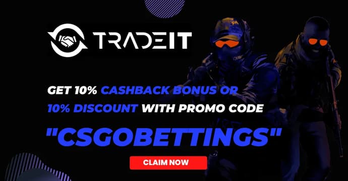 Get Your Bonus Free Cases When You Use the TradeIt.gg Promo Code CSGOBETTINGS Today!