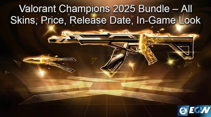 Valorant Champions 2025 Bundle - все скины, цена, дата выхода, внутриигровой вид