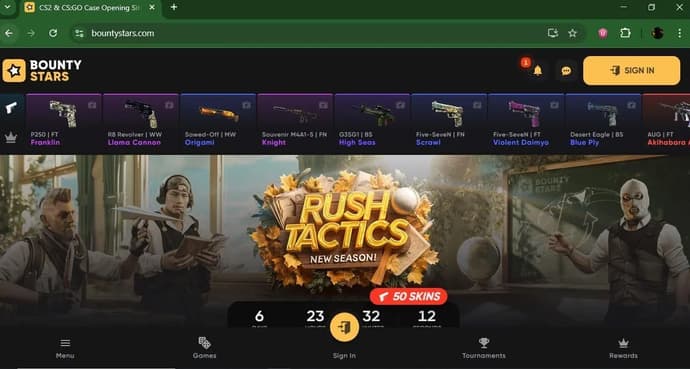 BountyStars Promo Code "CSGOBETTIINGS”: Enjoy a Generous Bonus - 10% Bonus on All Deposits + Free $0.5