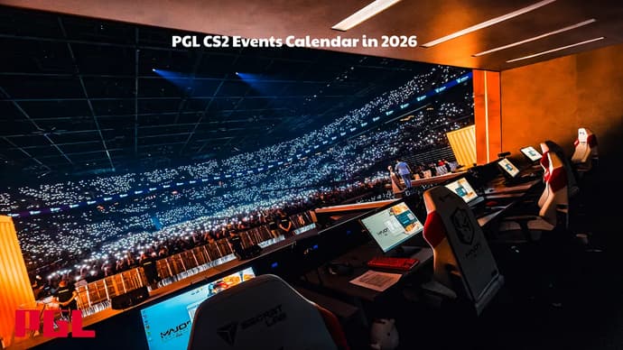 PGL CS2 Veranstaltungskalender im Jahr 2026