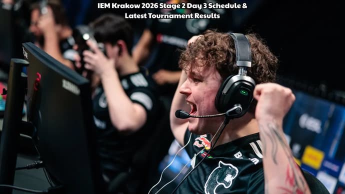 IEM Krakow 2026 Stage 2 Day 3 Schedule & Latest Tournament Results IEM Krakow 2026 Stage 2 Day 3 Schedule & Latest Tournament Results