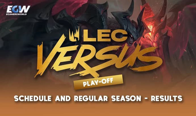 LEC Versus 2026 Calendrier des play-offs et saison régulière - Résultats