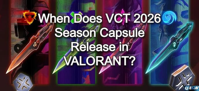 Wann wird die VCT 2026 Saisonkapsel in VALORANT veröffentlicht?