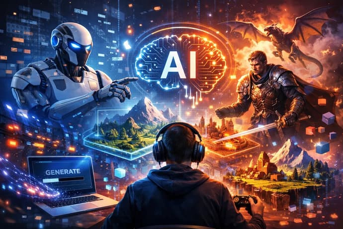 Evolution of Dynamically Generated AI Games