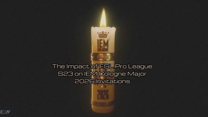 Indvirkningen af ESL Pro League S23 på invitationer til IEM Köln Major 2026 Indvirkningen af ESL Pro League S23 på invitationer til IEM Köln Major 2026