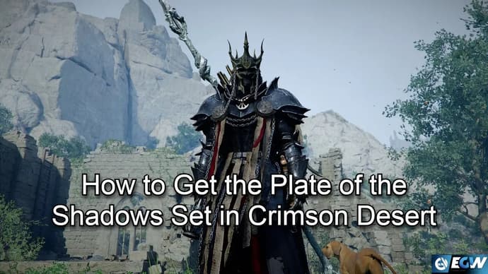 Sådan får du Skyggernes Plade-sæt i Crimson Desert