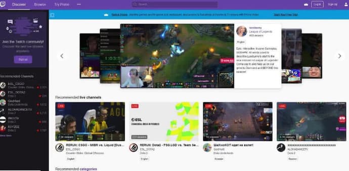 Twitch.tv  : description et fonctionnalité du site