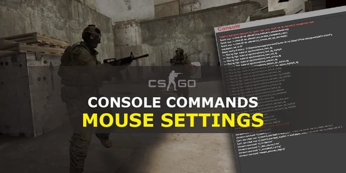 Comandos de consola para configurar el mouse en CS: GO Comandos de consola para configurar el mouse en CS: GO