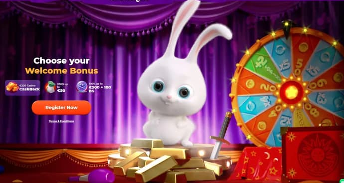 3 Online-Casino-Willkommensboni Cadabrus