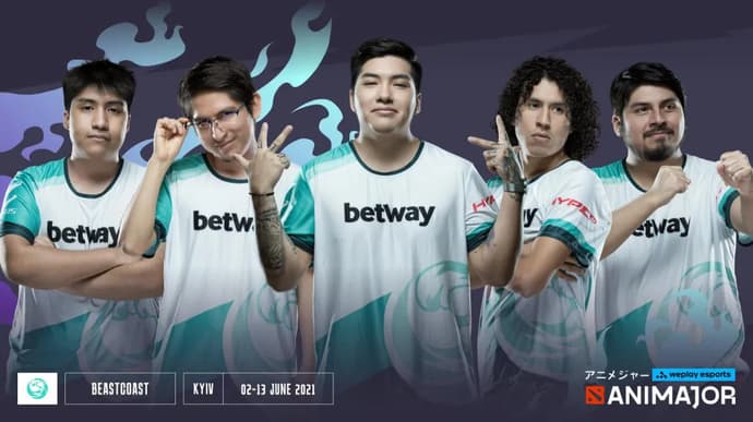 TI10: beastcoast no caminho para os 6 primeiros