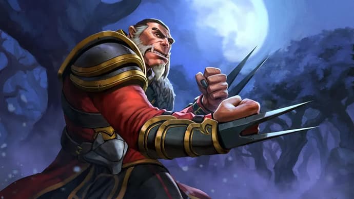 Offlane Lycan - Primeiros espaços em branco na TI10