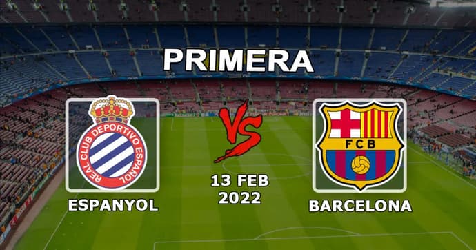Espanyol - Barcelona: previsão e aposta no jogo Exemplos - 13.02.2022 Espanyol - Barcelona: previsão e aposta no jogo Exemplos - 13.02.2022