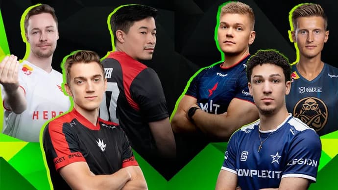 Análise de membros do Grupo C em ESL Pro League Season 16