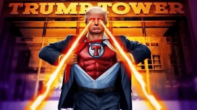 Stigningen og faldet for NFT- kollektionerne Trump Digital Trading Cards