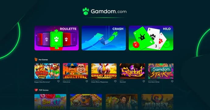 Gamdom online casino overview - what players should look out for