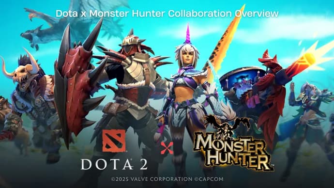 Dota x Monster Hunter Kollaboration Übersicht