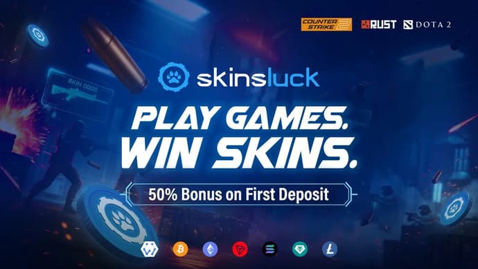 SkinsLuck becomes go-to platform for CS2 Players looking for better returns with RTP-Based gaming
