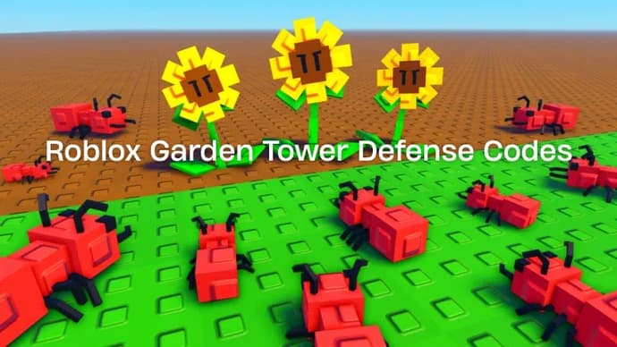 Roblox Garden Tower Defense Códigos abril 2026