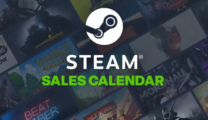 Steam Sales Calendar 2025