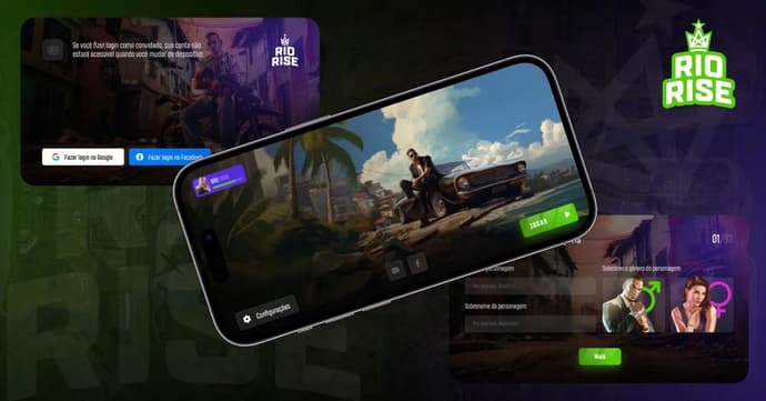 RIO RISE - O Lançador Definitivo do GTA San Andreas para o Brasil RIO RISE - O Lançador Definitivo do GTA San Andreas para o Brasil