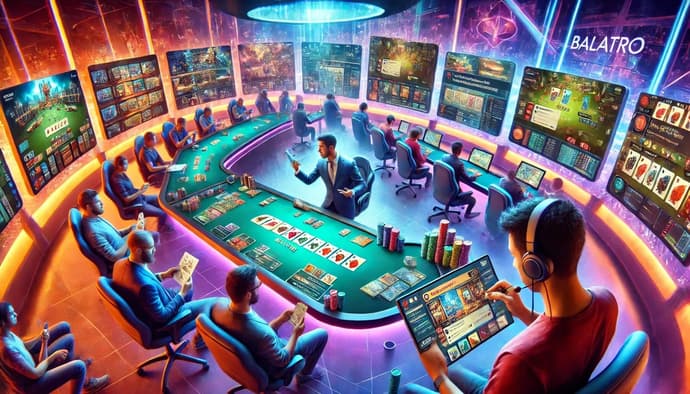 Como é que o jogo de póquer Balatro, que não é de jogo, se pode aventurar no jogo competitivo