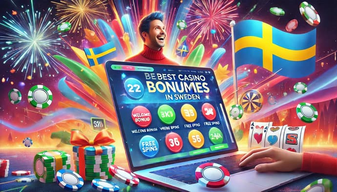Casinon.com gives you the best tips for finding bonuses in Sweden