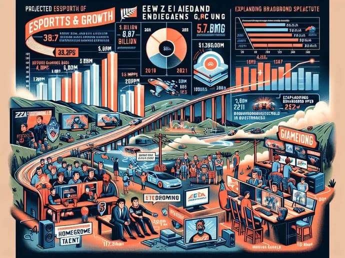 Esports e crescimento da cultura do jogo na Nova Zelândia Esports e crescimento da cultura do jogo na Nova Zelândia