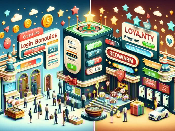 Bónus de início de sessão diário vs. programas de fidelização: O que é mais gratificante?