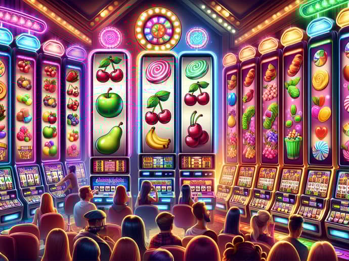The best fruit and candy-themed casino slots