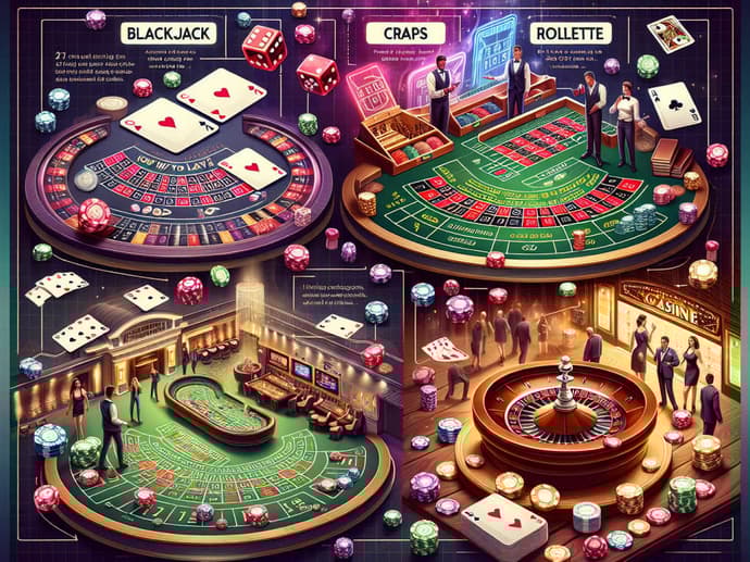 Como jogar os jogos de casino mais populares, como o blackjack, os dados e a roleta? Como jogar os jogos de casino mais populares, como o blackjack, os dados e a roleta?