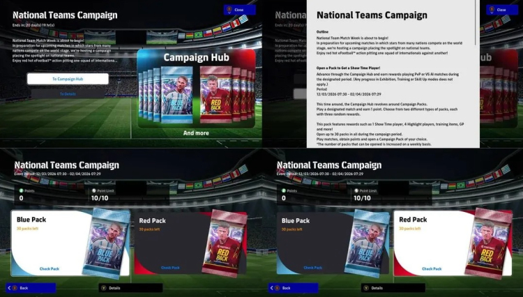 eFootball 2026 Update Introduces National Team Campaign and Breakthrough Pass B Playstyle 1