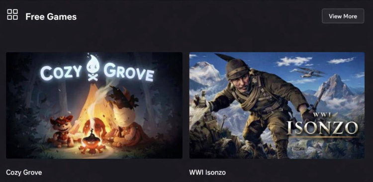 New Free Games Will Be Available on Epic Games Store: Cozy Grove and Isonzo 1