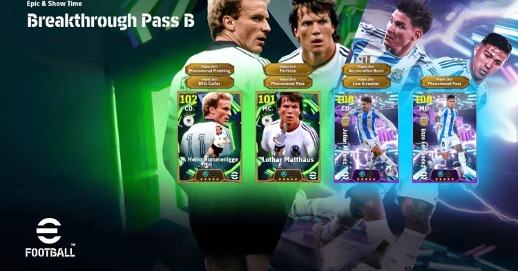 Upcoming Epic, Big Time, and Show Time Cards in eFootball 2026 1