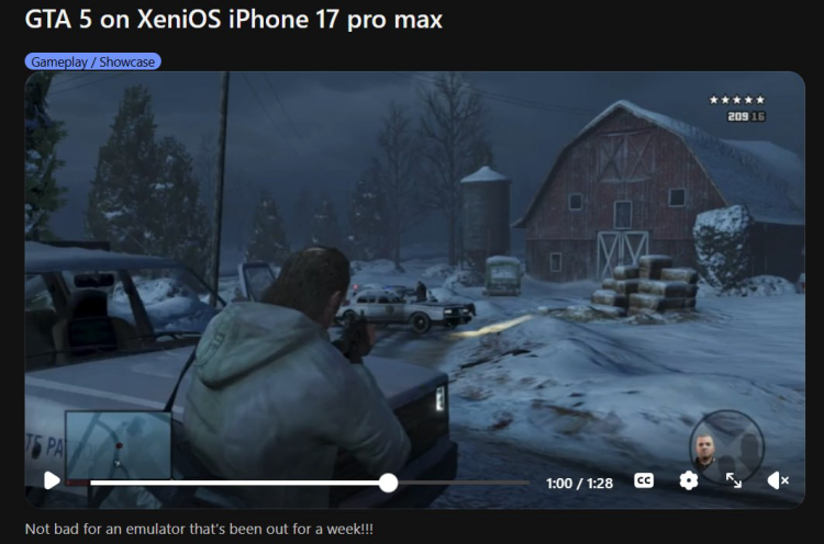 Emulator XeniOS przenosi gry z konsoli Xbox 360 na iPhone'a 1
