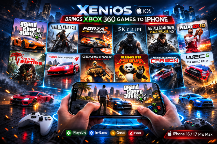 Emulator XeniOS przenosi gry z Xbox 360 na iPhone'a 3