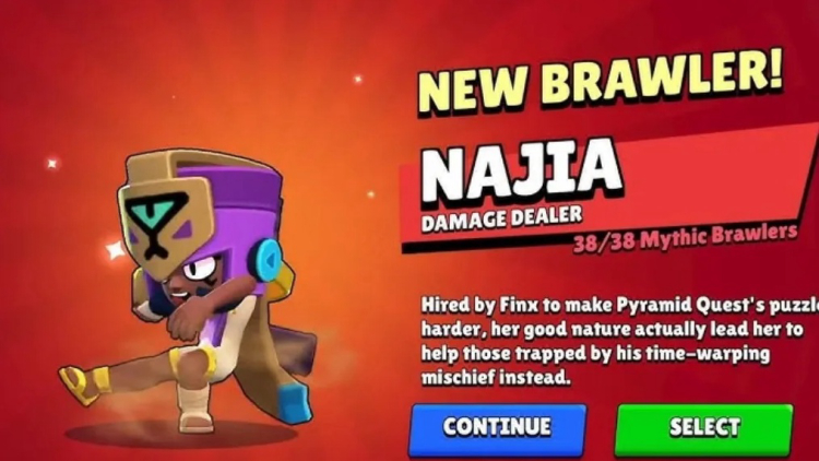 Najia ankommer til Brawl Stars: Fuld guide, evner og bedste builds 1