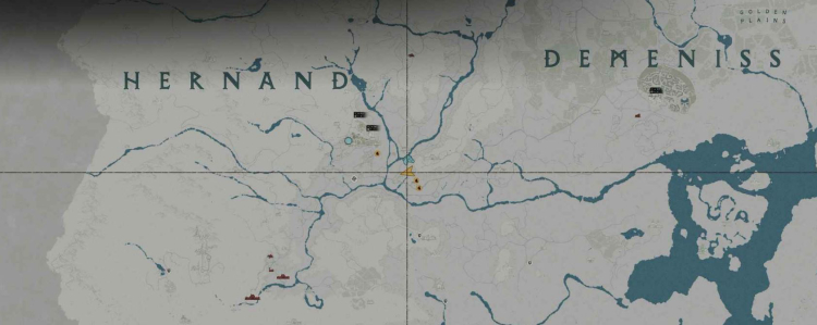 Deserto Carmesim: Uma Colina Guiada pela Luz - Ruínas - Guia Passo a Passo do Quebra-Cabeça 1
